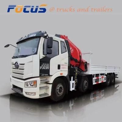 10-20 Ton Fully Hydraulic Telescoping Boom Truck Crane for Lifting Operations in Construction Project