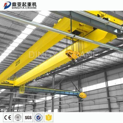 Dy Workshop Hoist Double Beam 25 Ton Overhead Bridge Crane