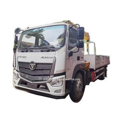 Foton Auman 6.3tons Crane Truck for Sale in Uzbekistan