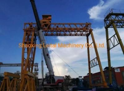 160t-32m-46m Outdoor Lattice Truss Electric Hoist Gantry Crane