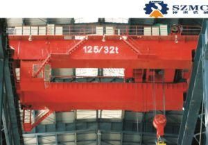 Customized Design Yz Double Girder Metallurgical Overhead Bridge Crane for Melting Iron Factory