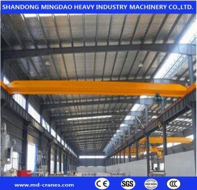 Remote Control Construction Equipment Travel Factory Workshop Eot Single Double Girder Beam Overhead Crane Price with Steel Wire Rope Hoist