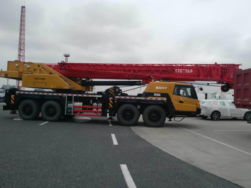 off Road Rough Terrain Crane 75 Tons Src750 Rt Crane