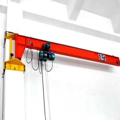 0.25t Wall Jib Crane Single Column Swing Jib Cantilever Crane