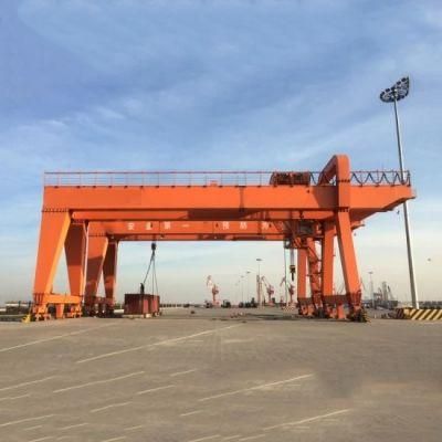 Double Girder Gantry Crane with Cabin Control for Outdoor Construction