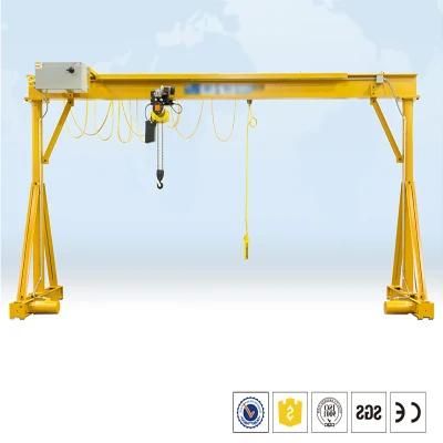 Dy Electric European Single Girder 5 Ton Mh Mg Gantry Crane