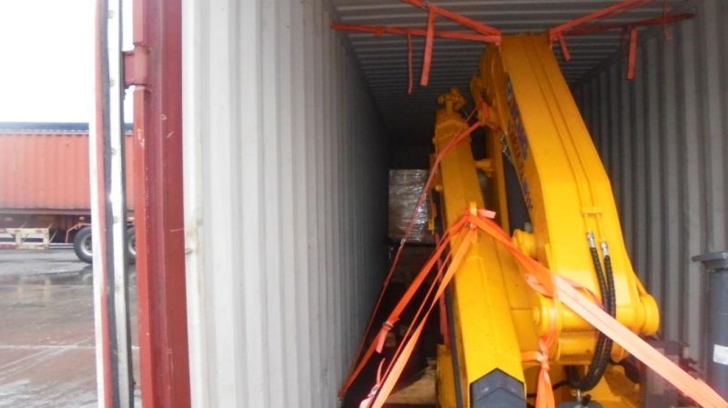 8 Ton Hydraulic Telescopic Boom Crane Truck Mounted Crane