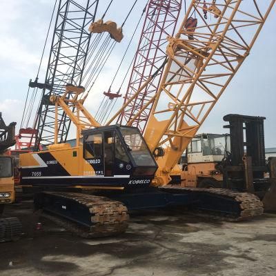 Used/Secondhand Kobelco 7055 55t Crane with High Quality Original Japan From Shanghai China Supplier