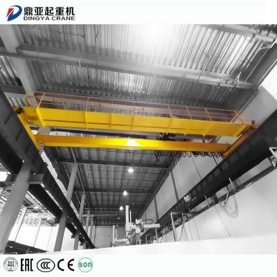 Dy Customized Lh 6t 12t 16t 20t Eot Chinese Low Headroom Overhead Crane for Sell