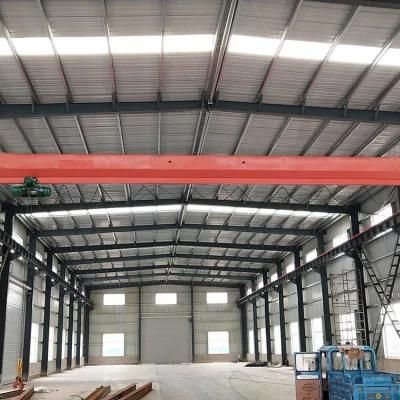 Lifting Equipment 8 Ton Single Beam Overhead Bridge Crane for Workshop