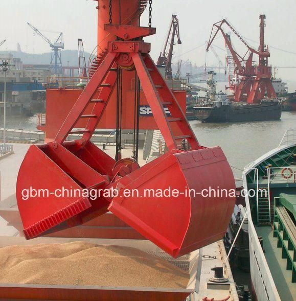 Port Four Rope Grab Clamshell 12 M3 for Grain Bulk