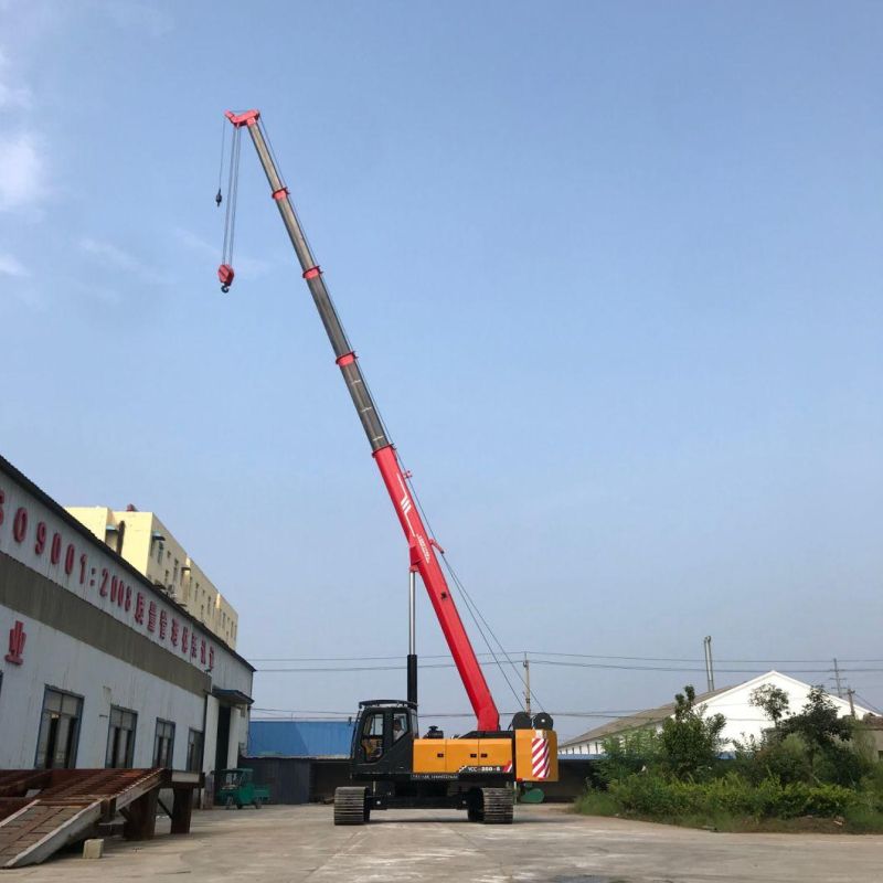 Shandong Manufacture Hot Sale Crawler Crane 25 Ton Weight for Sale