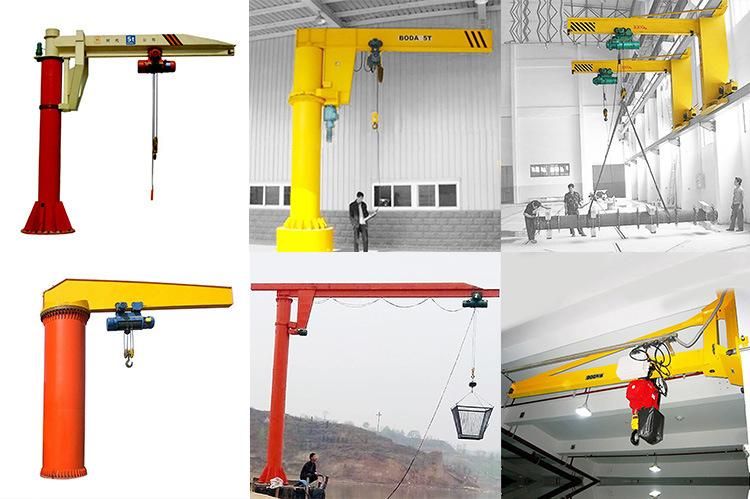 Rotating 180 360 Degree Wall Type Jib Crane for Workshop