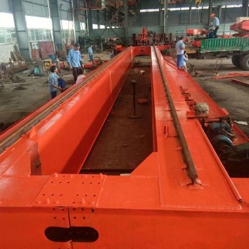 5t 10t 20t 50t Wireless Remote Control Winch Trolley Double Girder Overhead Crane with Best Price