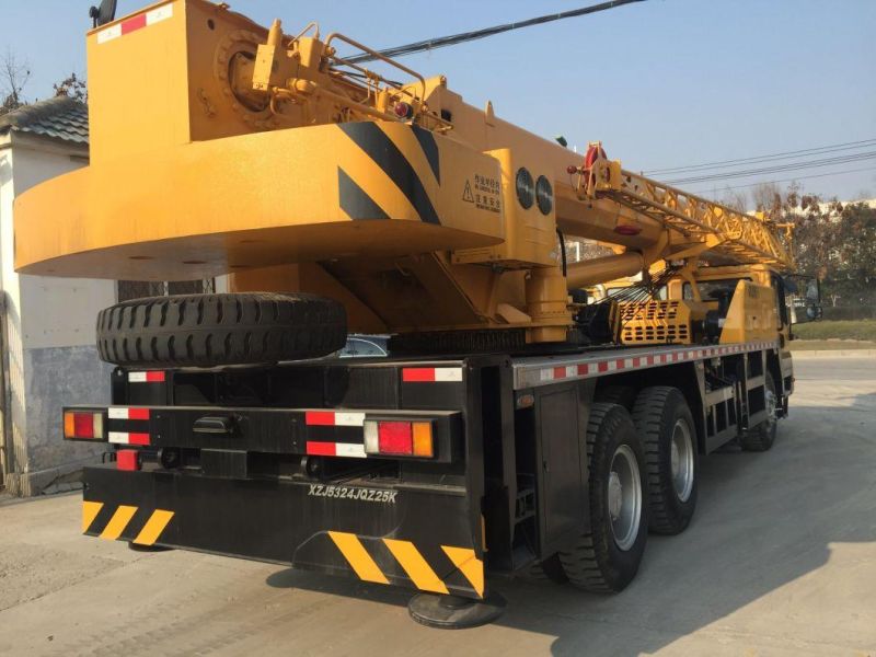 China Top Brand Xuzhou Official Xmg Latest Hydraulic Mobile Crane in Stock Five Section Boom EXW 25 Ton Truck Crane (QY25K5D)