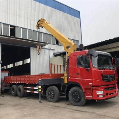 Cheap Price Dongfeng 8X4 14tons 14t Crane Truck