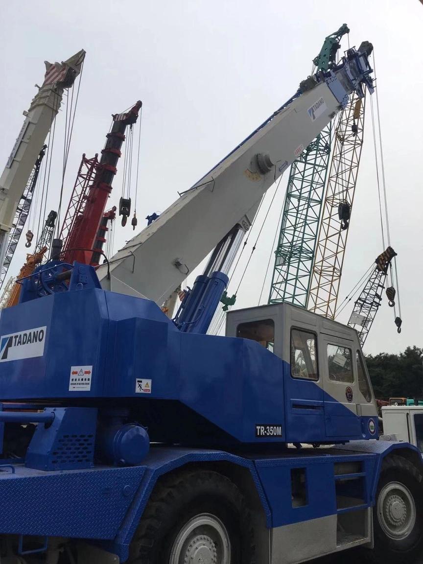 Tadano Tr350m Rough Terrain Crane with 35tons Capacity