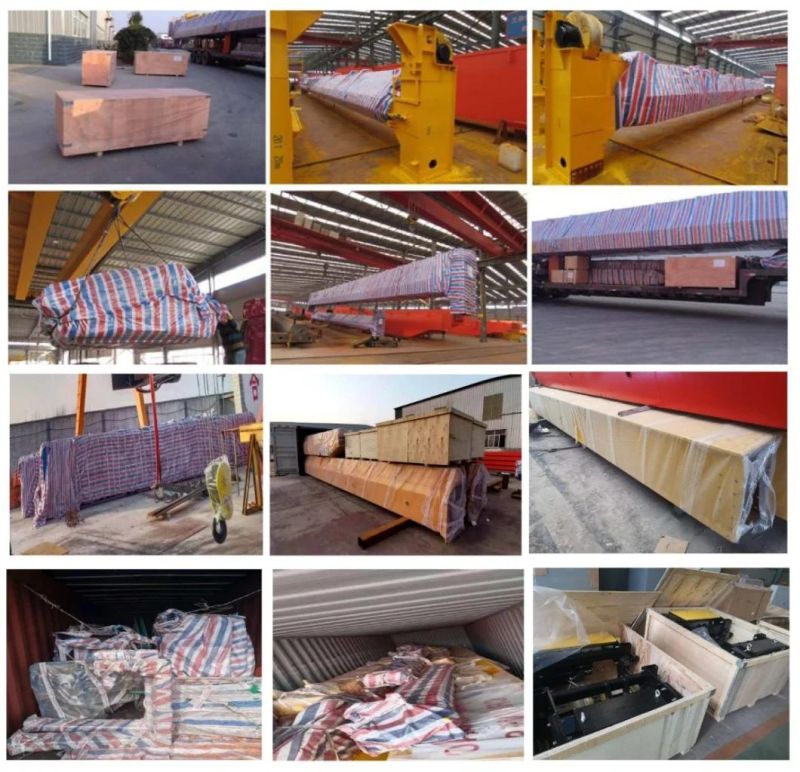 Remote Control Beam Mounted Travelling Movable Indoor Outdoor Warehouse Electric Hoist Single Girder Hook Gantry Crane