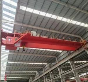 Factory Workshop Cabin Opration Double Girder Overhead Bridge Crane