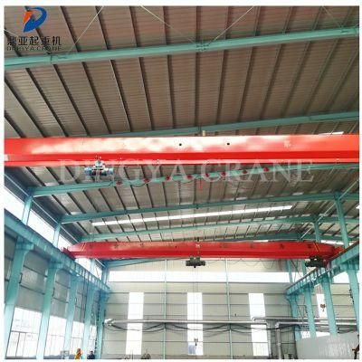 Dy Factory Electric Single Girder 100ton Overhead Bridge Crane