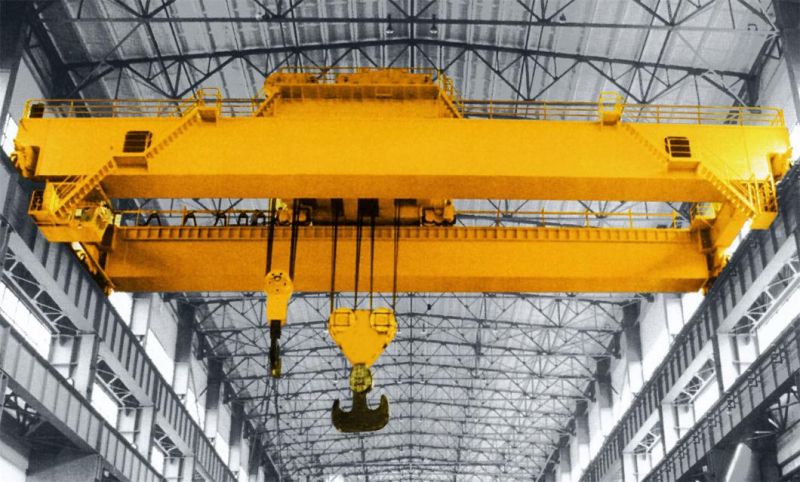 Heavy Duty Electric Double Beam Overhead Bridge Crane