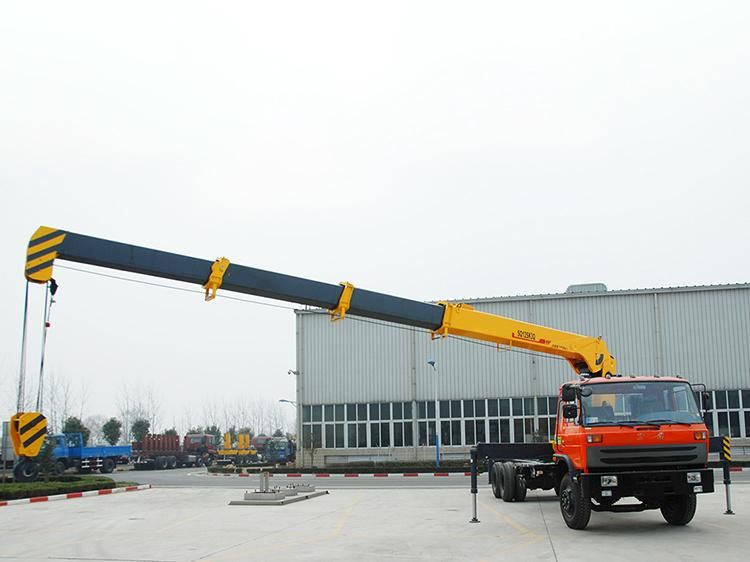 Official 12 Ton Truck Mounted Crane with Foldable Arm Sq12zk3q