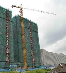 Tip Load of 1.47tons Construction Building Top-Slewing Tower Crane