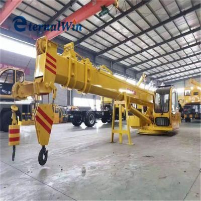 45 Ton Hydraulic Port Crane Marine Deck Offshore Barge Crane Electrical