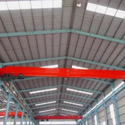 Workshop Use Remote Control Single Girder Dual Beam Overhead Bridge Cranes