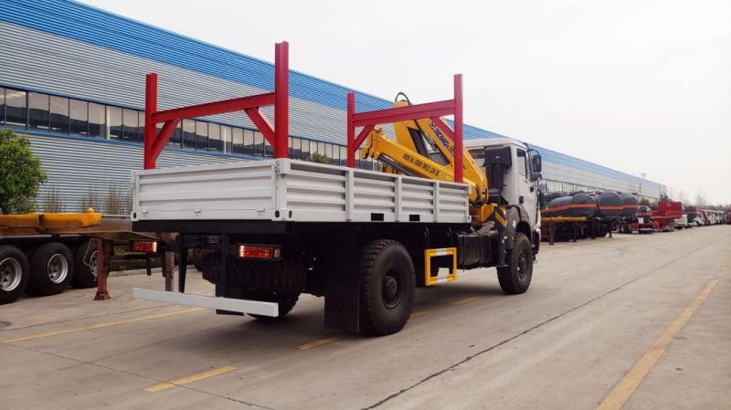 Beijing Benz Truck Cranefolding Boom Crane 8t 10t 12t 4X2 Heavy Duty Truck Mounted Crane Mobile Crane Lorry-Mounted Crane Truck