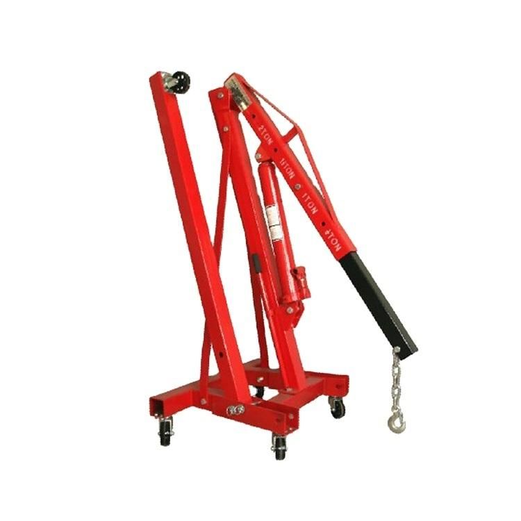 China Manufacturer Custom 2 Ton Folding Engine Hydraulic Shop Crane