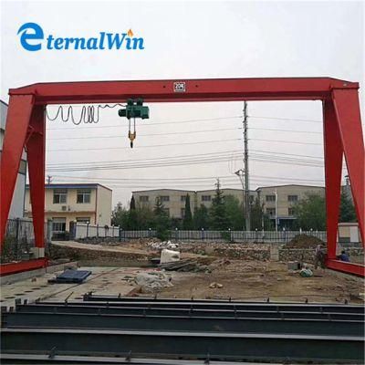 20ton F Insulation Class China Cheap Single Girder Gantry Crane Price Manufacture