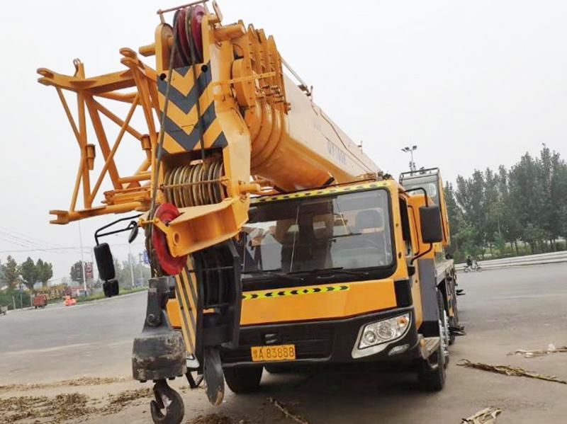 80 Ton Hydraulic Mobile Truck Crane with Free Spare Parts