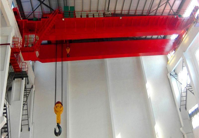 Heavy Lifting Work Duty Double Beam Bridge Crane with Overseas Installation