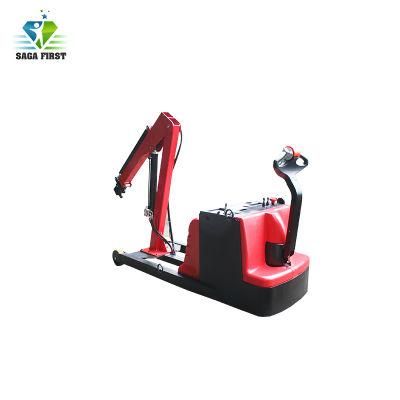 1t Foldable Electric Extended Boom Telescopic Crane
