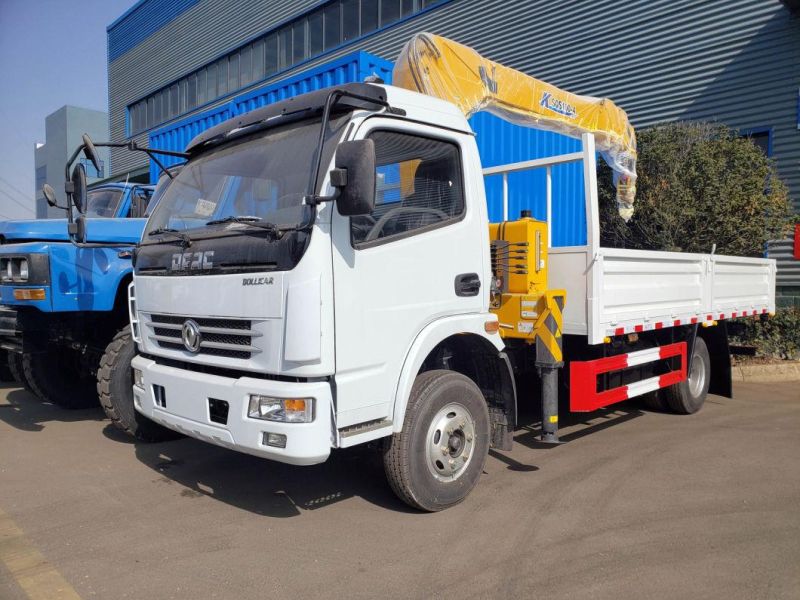 Crane Truck 3 Ton Folding Truck Mounted Crane Price for Sale