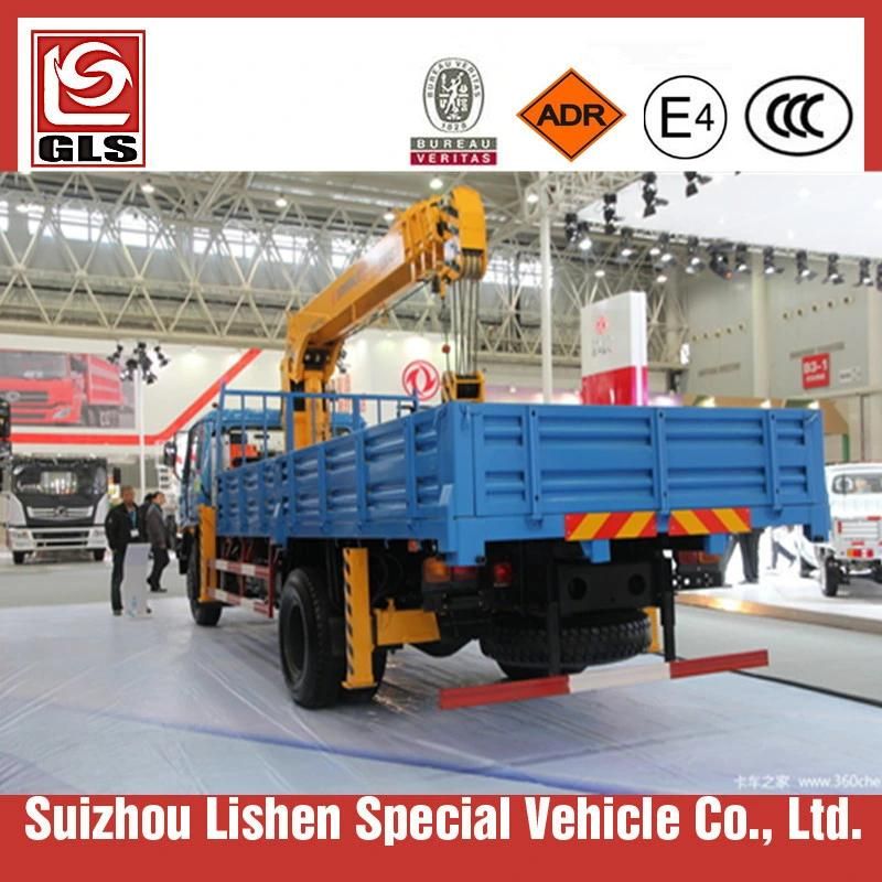 Cargo Truck with Mounted Crane for Sale