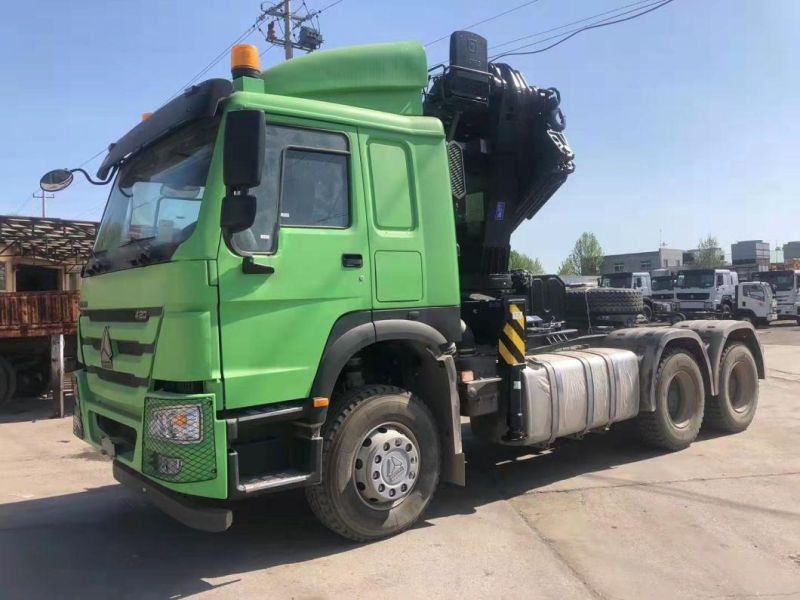 A/C Tractor Truck Crane 12 Ton Crane Prime Mover Crane
