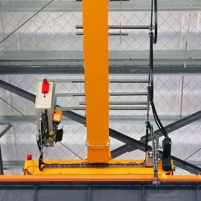 Dy Workshop Hoist Double Beam 12 Ton Overhead Bridge Crane