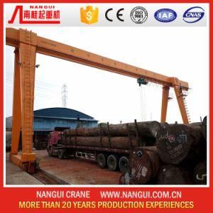 Electric Hoist Single Girder Gantry Crane with Hook