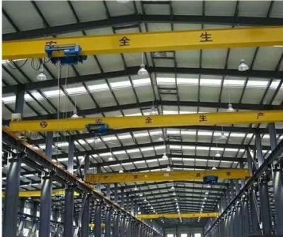 ISO9001 Certified Single Girder Bridge Crane Overhead Crane