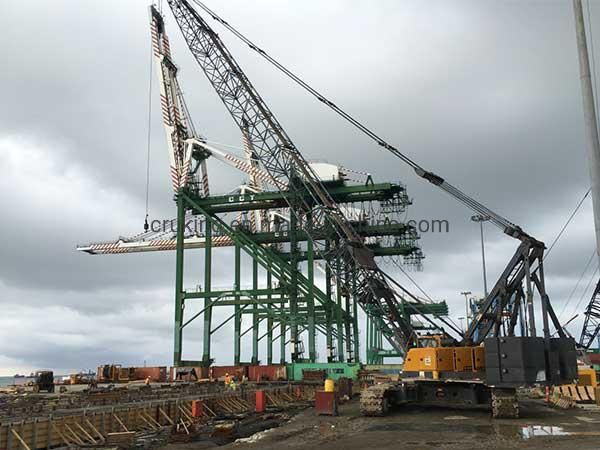 Lifting Machine Scc1000A 100t Crawler Crane with 64m Boom Length