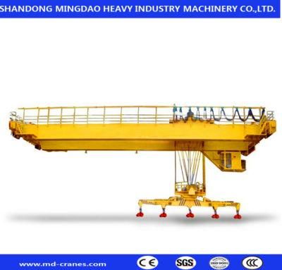 Qdl Outdoor Use Double Girder Beam Magnetic Overhead Bridge Crane Manufacturer