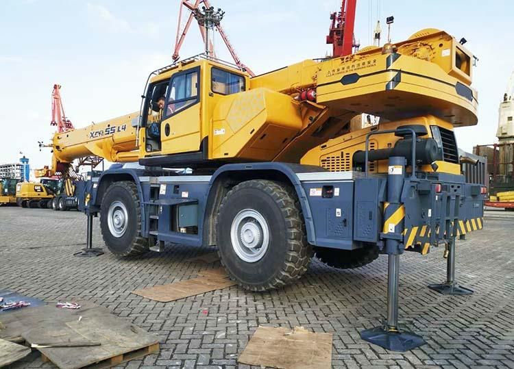 XCMG Official Xcr55L4 off Road Crane 50 Ton Rough Terrain Crane Price for Sale