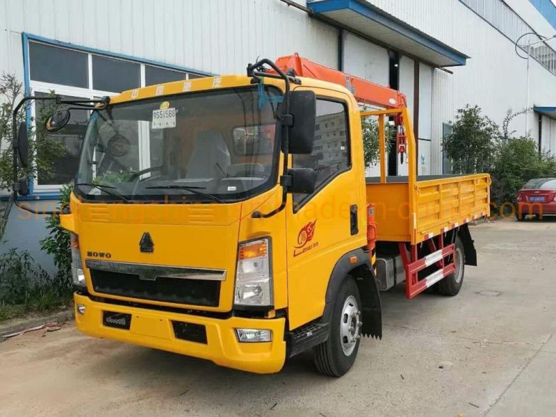 1 Ton 2 Ton Mini Truck Mounted Lifting Crane (SQ1ZK2Q/SQ2ZK1)