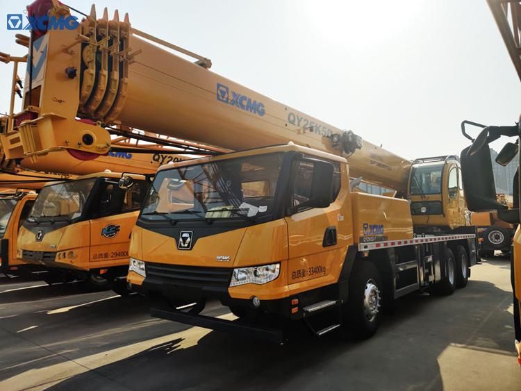 XCMG Official High Performance Brand New 25 Ton Hydraulic Construction Mobile Truck Crane Qy25K5d-1 Price for Sale