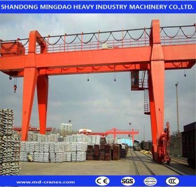 Q235 Steels 50t Double Girder Gantry Crane for Railway Construction