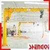 Fixed Coiumn Slewing Jib Crane, Light Duty Crane