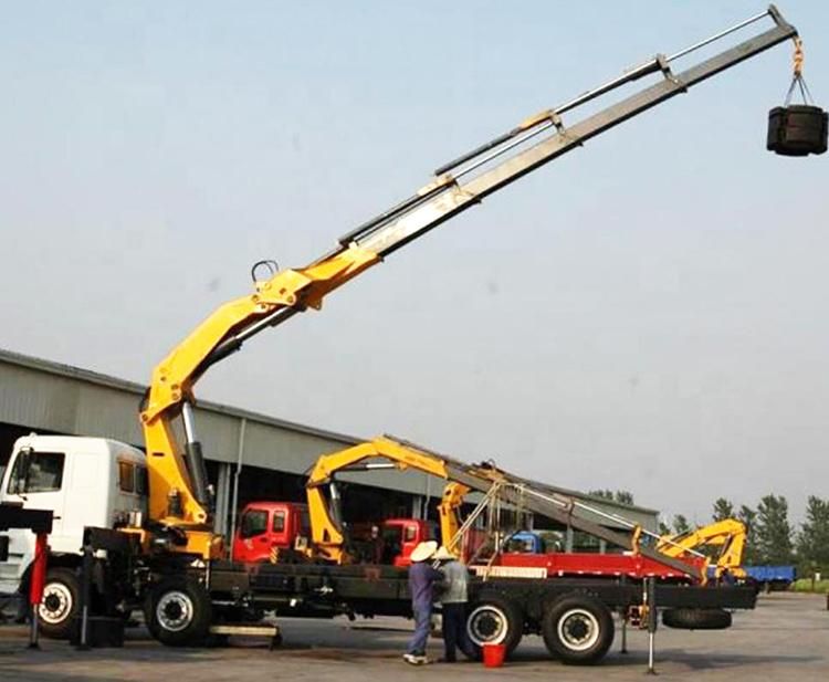 XCMG Official Compact Truck Mounted Crane 8 Ton Foldable Lorry Mounted Crane Sq8zk3q China New Automation Folding Hydraulic Crane Price