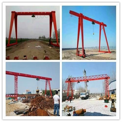 Electric Driven Gantry Crane 8ton with Radio Remote Control